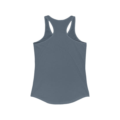 Women’s Ideal Racerback Tank - Adventure Awaits Design