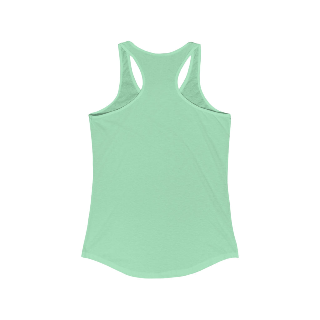 Women’s Ideal Racerback Tank - Adventure Awaits Design