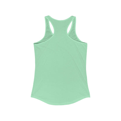 Women’s Ideal Racerback Tank - Adventure Awaits Design