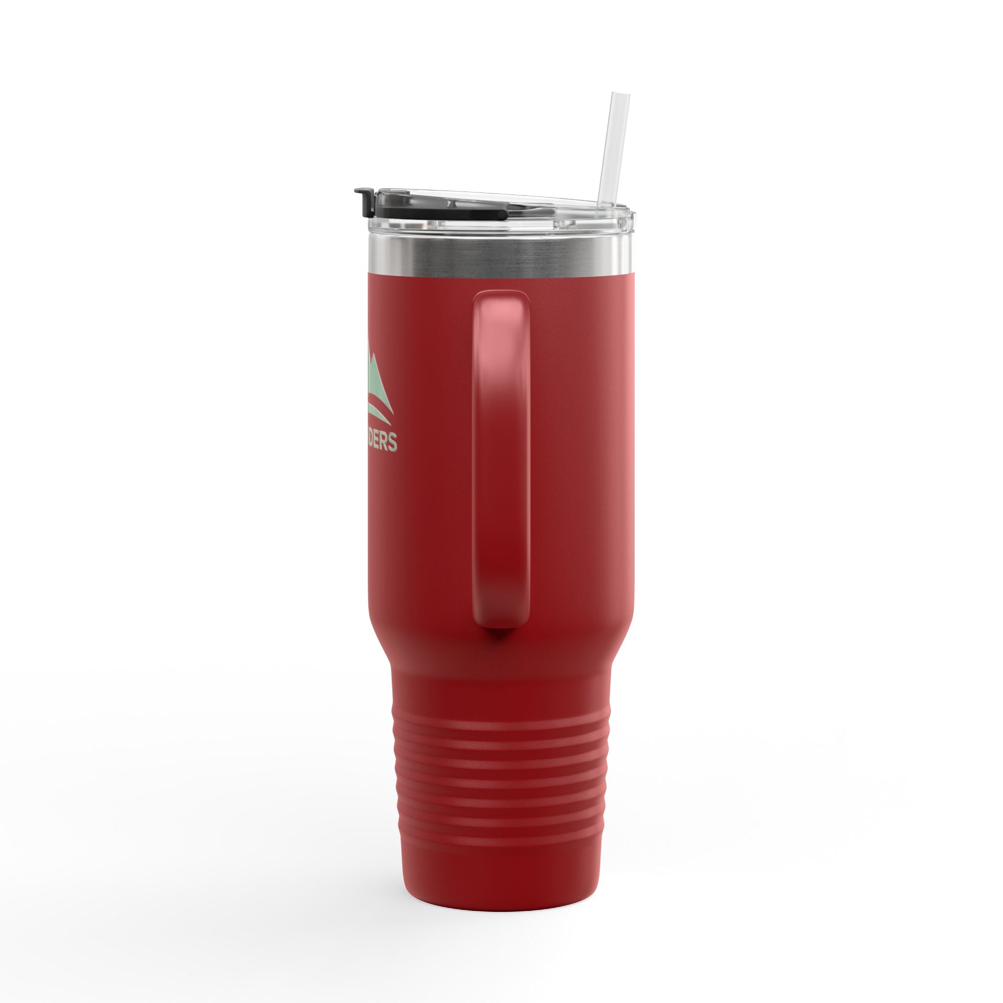 Eco-Friendly Insulated Travel Mug - 40oz with Mountains Design