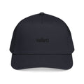 WAYG-Mid Profile Baseball Cap — Black Minimalist Embroidered Hat