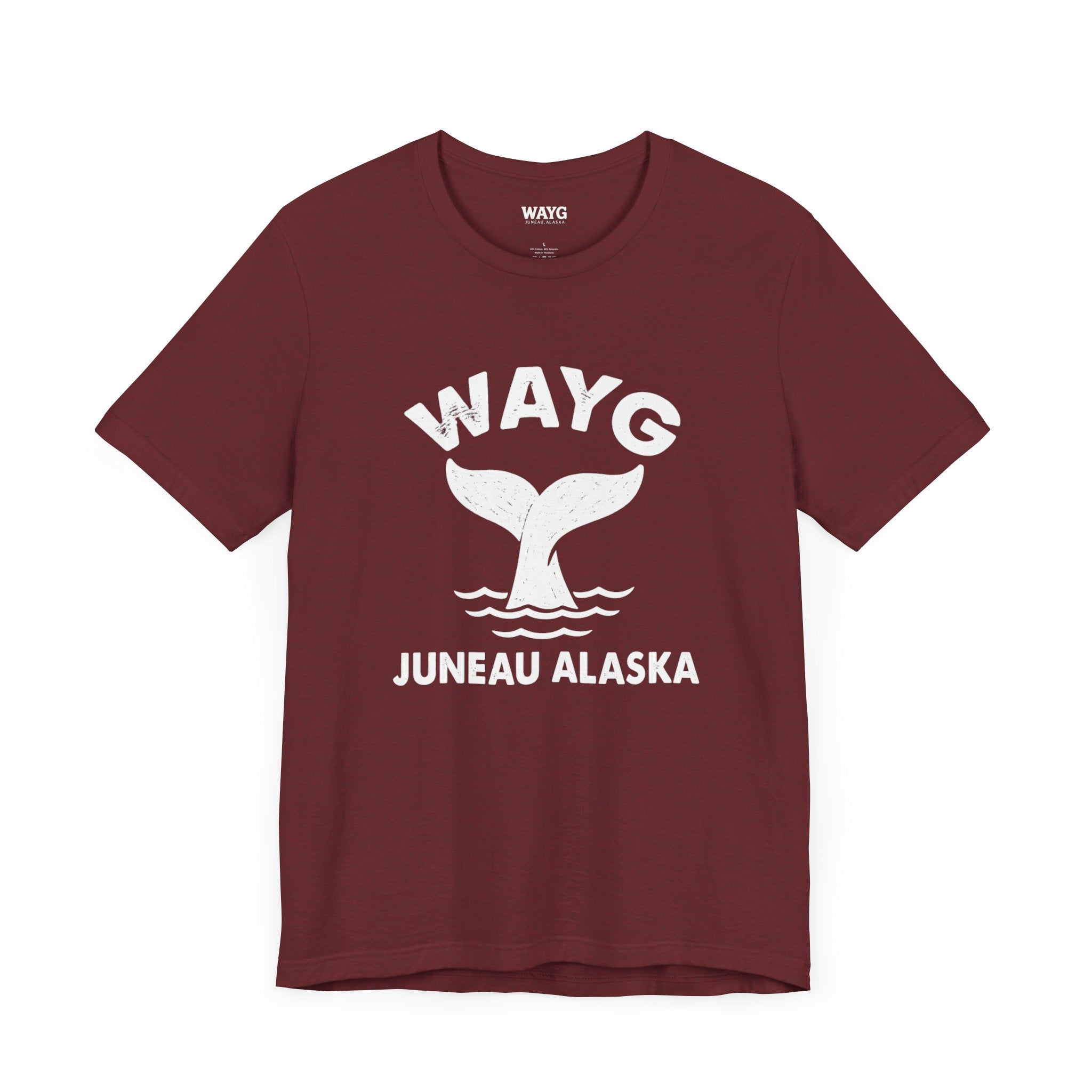 WAYG Collection- Juneau- Whale Tail Alaska Tee
