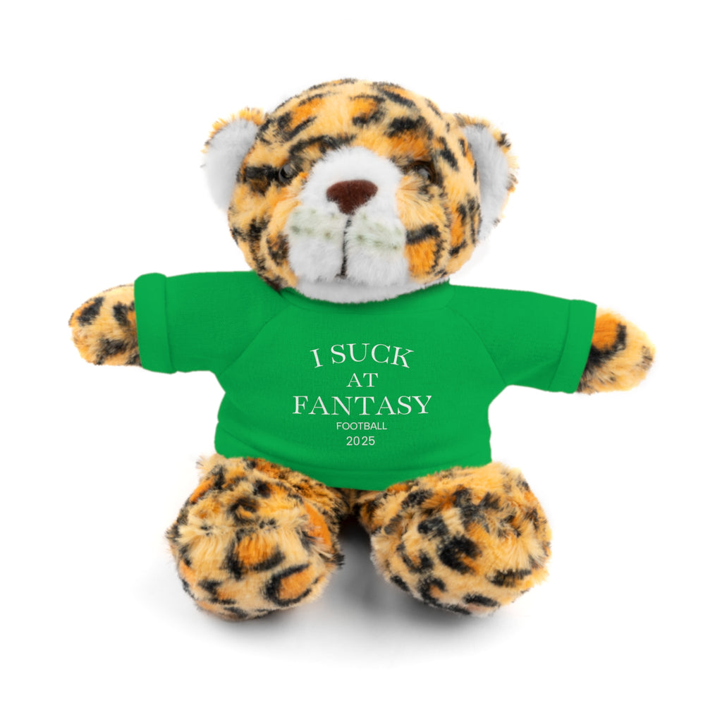 Fantasy Football Stuffed Animal, Cuddle Toy, Sports Gift, Personalized Plush Bear, Fun Gift Idea for Fans