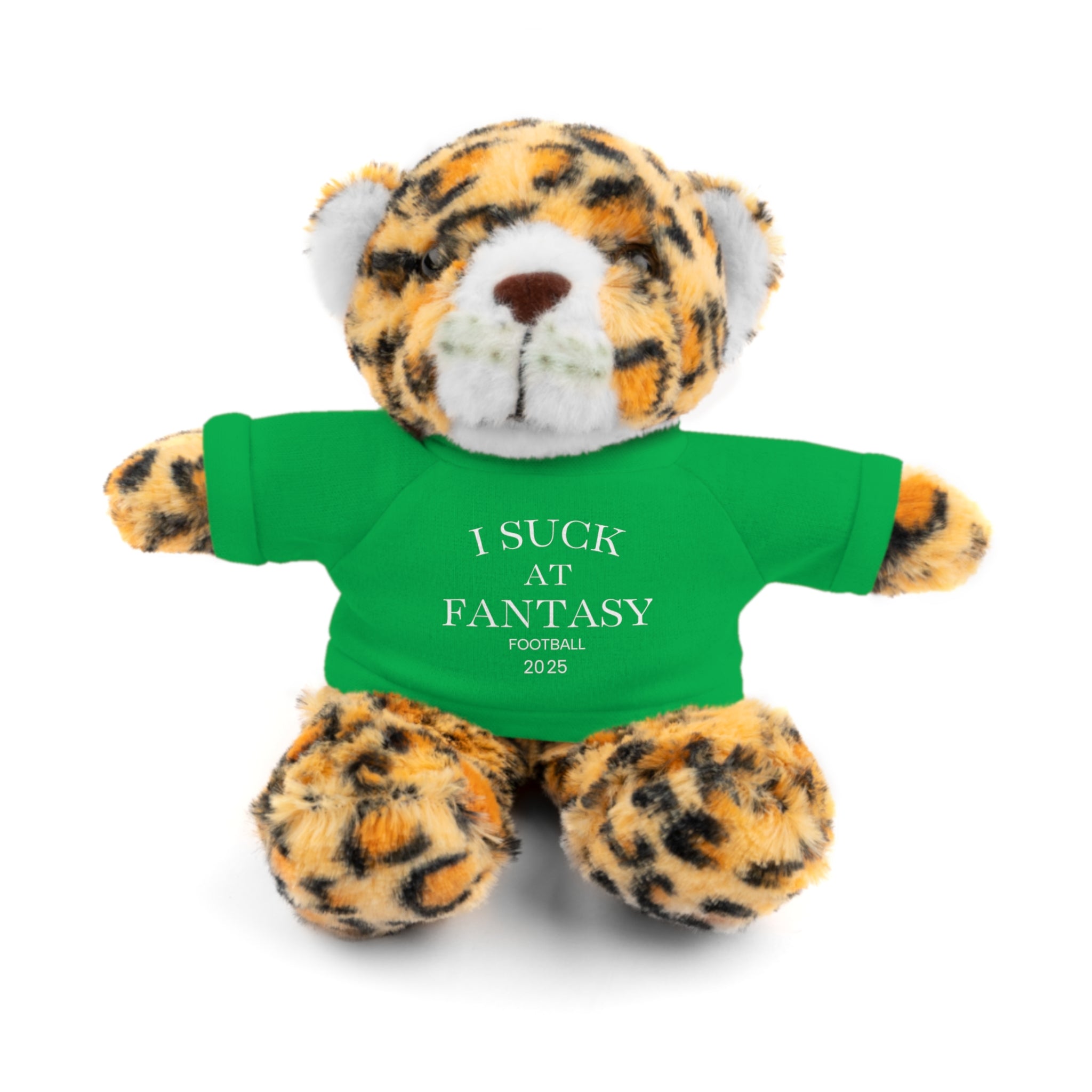 Fantasy Football Stuffed Animal, Cuddle Toy, Sports Gift, Personalized Plush Bear, Fun Gift Idea for Fans
