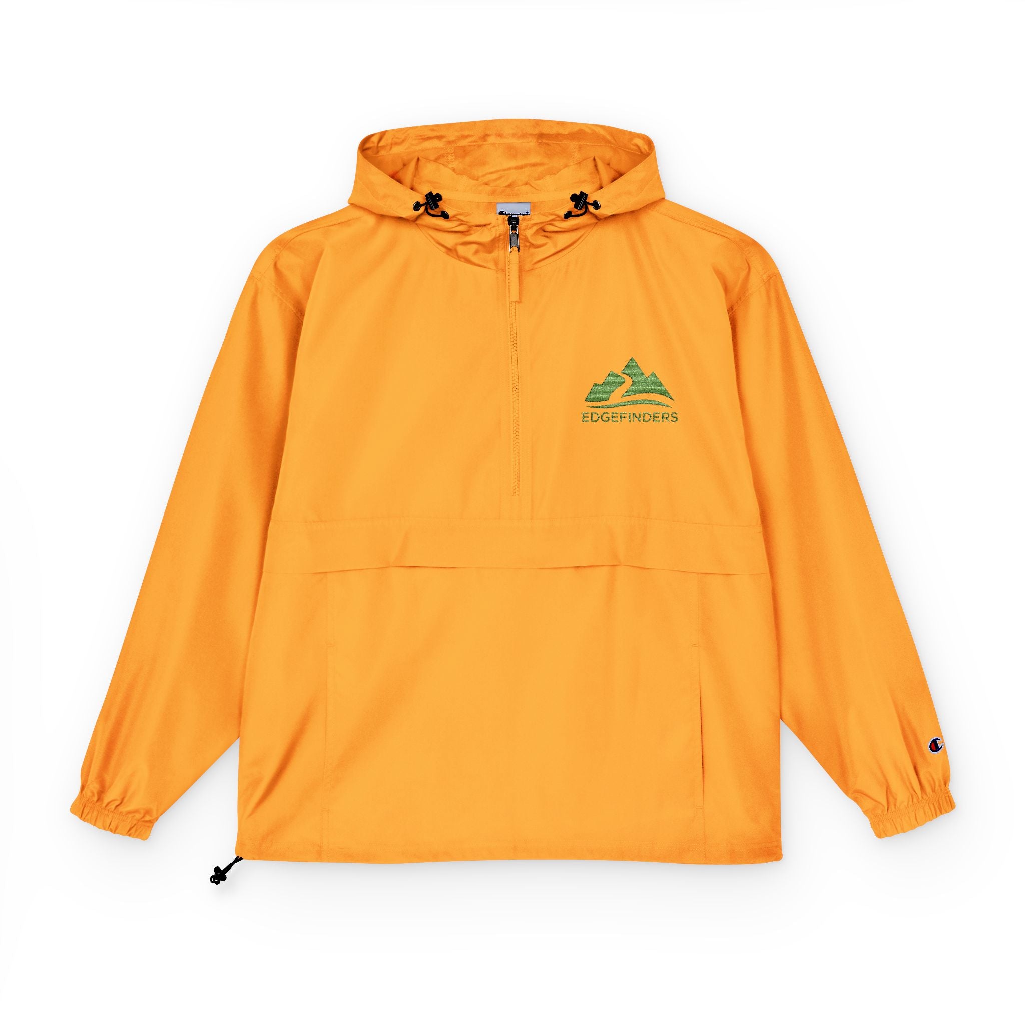 Champion Unisex Packable Anorak Jacket - Lightweight Outdoor Windbreaker