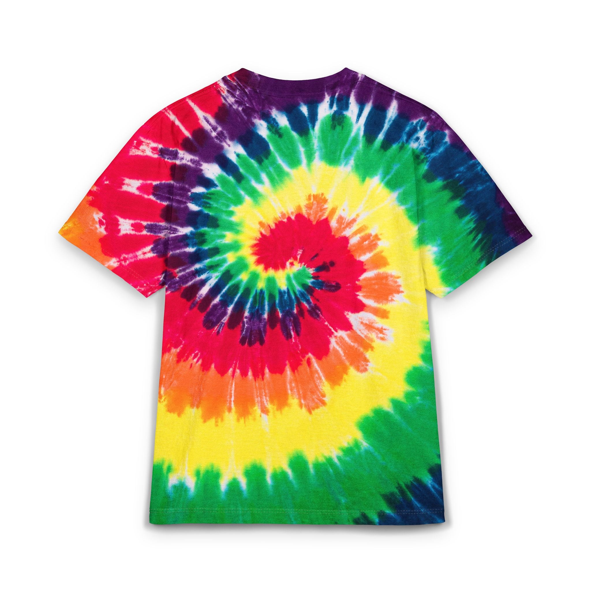 Vibrant Oversized Tie-Dye T-Shirt with Embroidered Design, Trendy Summer Fashion, Perfect for Festivals, Casual Outfits, Gift for Friends
