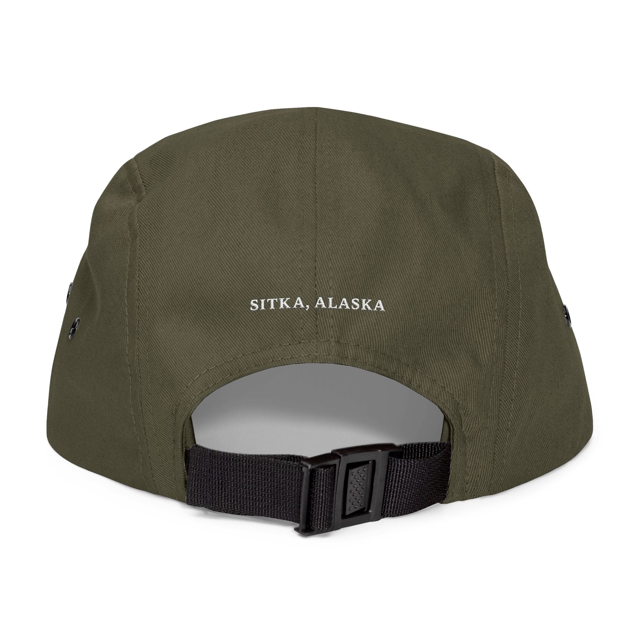 WAYG Collection- Sitka Alaska- Embroidery Cap - 5 Panel Hat, unisex