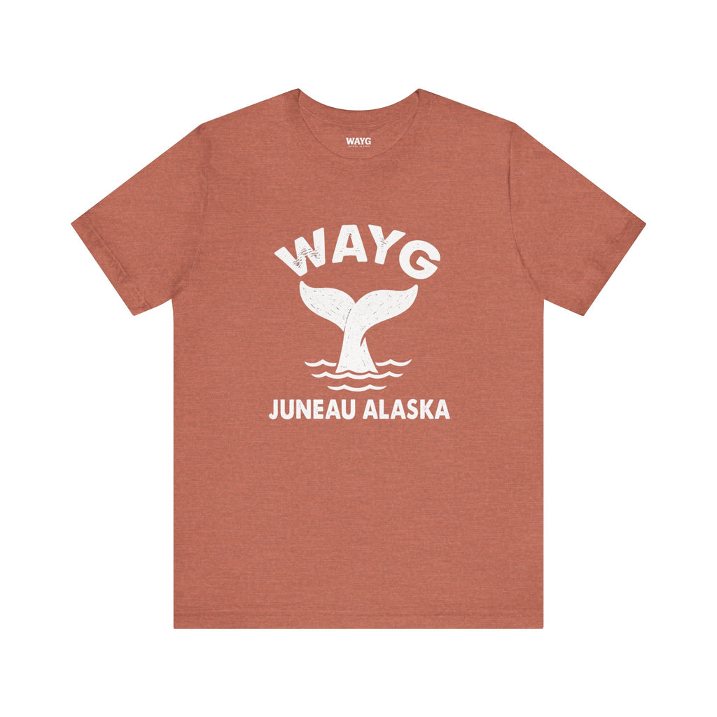 WAYG Collection- Juneau- Whale Tail Alaska Tee