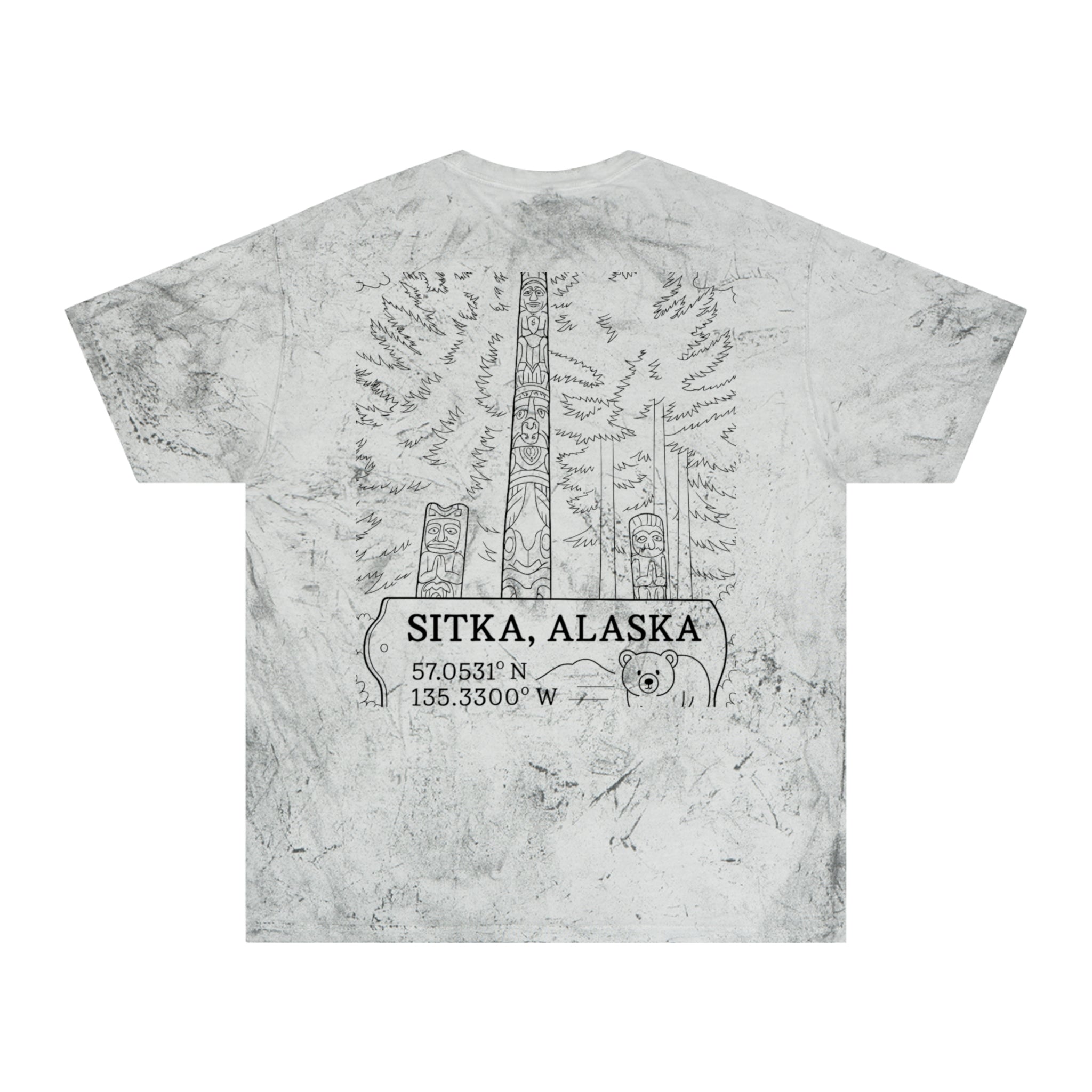 WAYG-Sitka Alaska Tee- Colorful Travel Tee - Explorers, Adventure, Summer Fashion, Unique Gift, Wanderlust