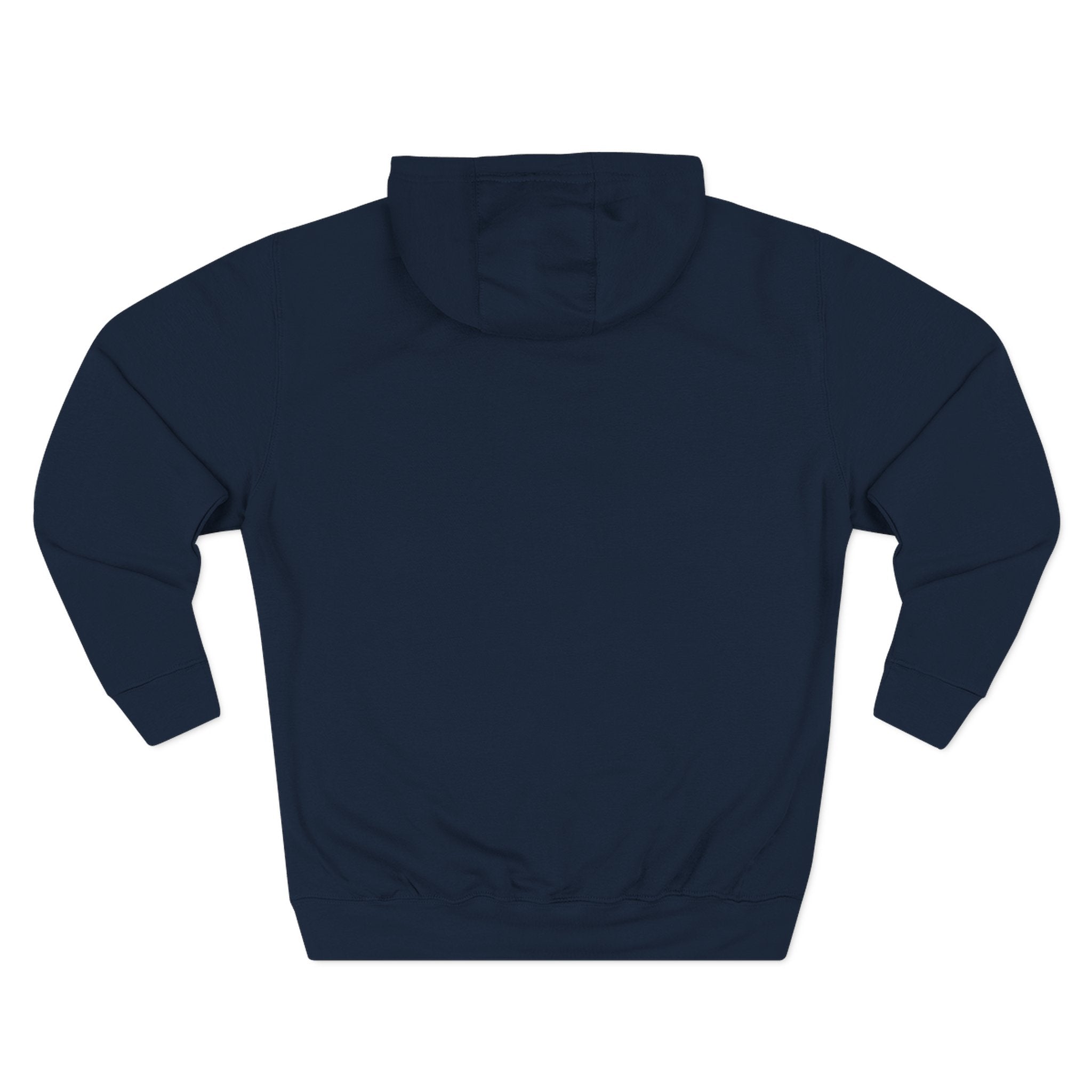 Mountain Trail Hoodie — Small Gold 'Trailblazers' Logo Fleece Pullover