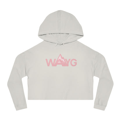 WAYG Collection- Tie-Die- Pastel- Women’s Cropped Hooded Sweatshirt