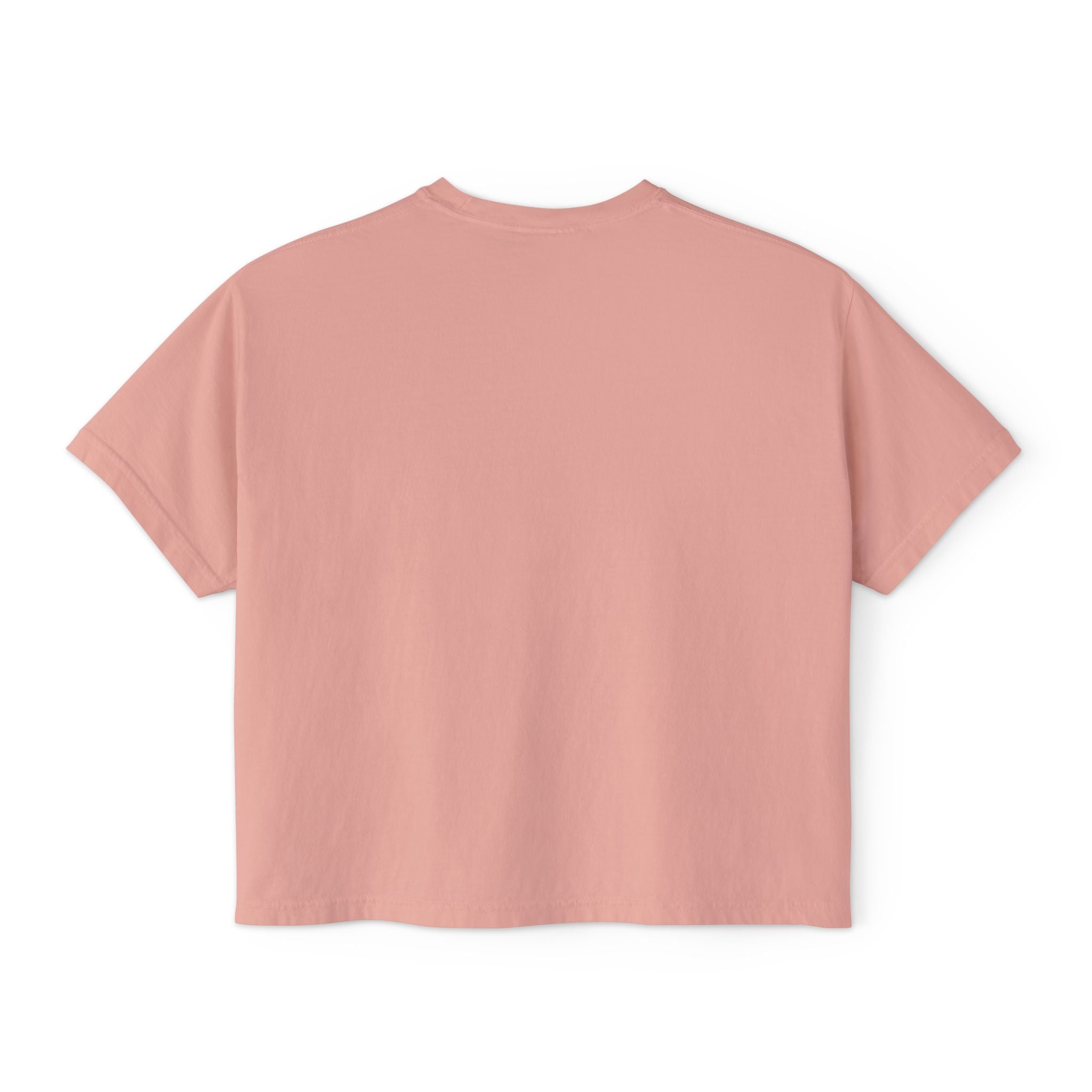 Women's Boxy Tee — Vintage Mountain Patch Tee (NAVC)