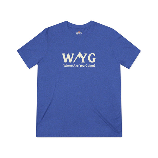 WAYG Collection- Drop- Sitka Alaska- Tri blend Tee -Nature Lover's Shirt