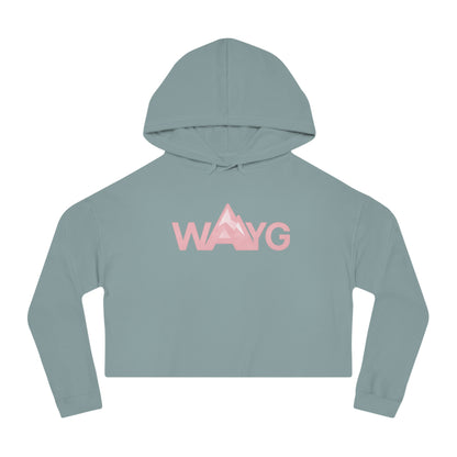 WAYG Collection- Tie-Die- Pastel- Women’s Cropped Hooded Sweatshirt