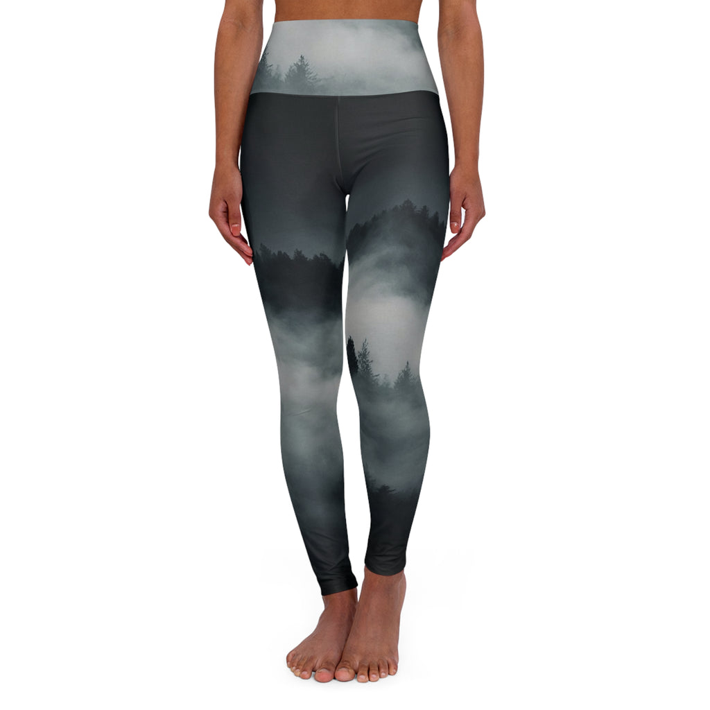 WAYG- High Waisted Yoga Leggings - Forest