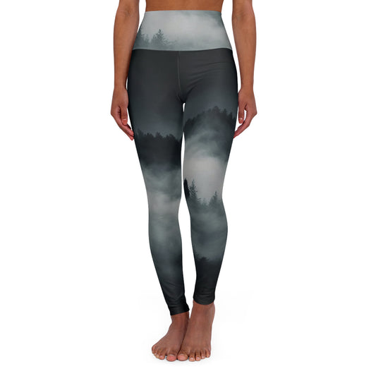 WAYG- High Waisted Yoga Leggings - Forest