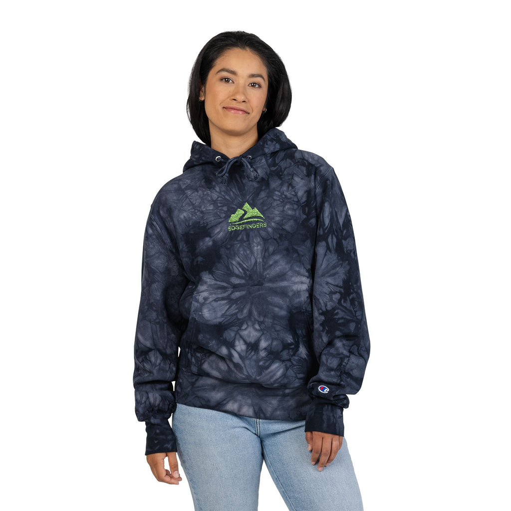 Unisex Champion Tie-Dye Hoodie with Mountain Embroidery | Cozy Urban Fashion, Perfect Gift for Friends and Family, Ideal for Casual [...]