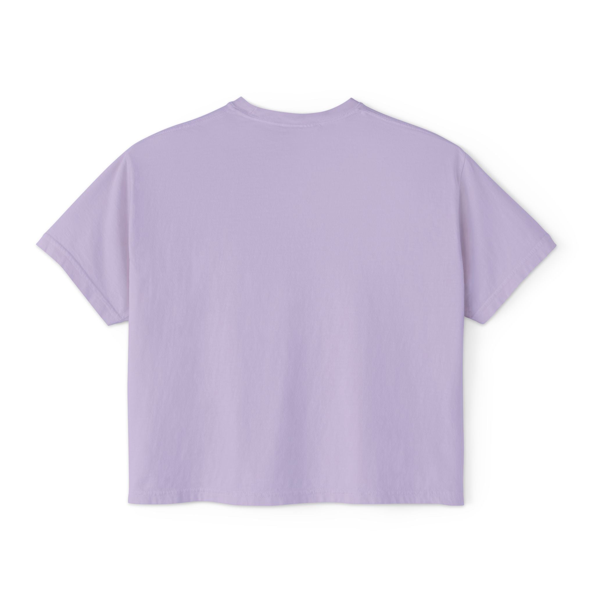 Women's Boxy Tee — Vintage Mountain Patch Tee (NAVC)