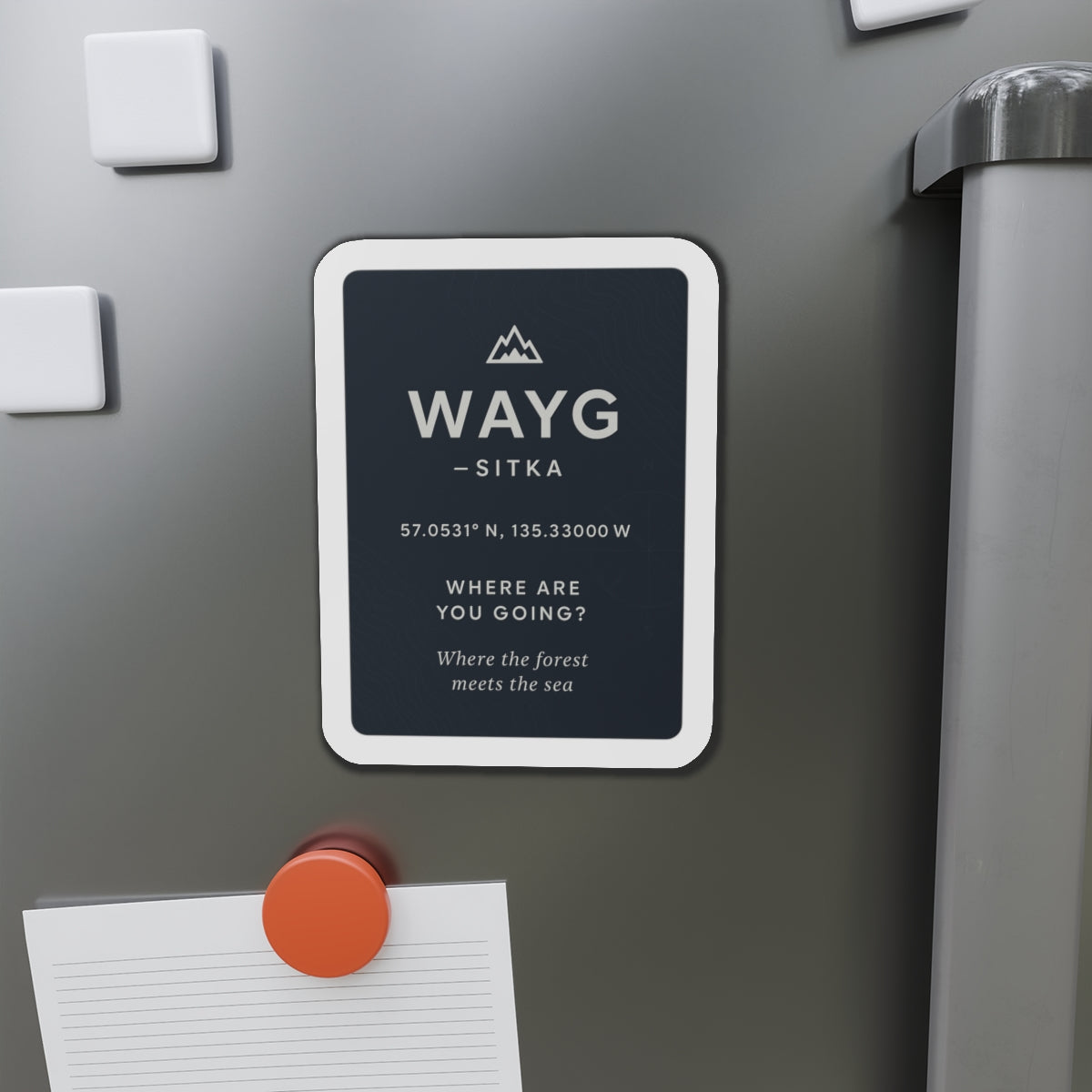 WAYG Collection- Sitka Alaska- Die-Cut Magnets