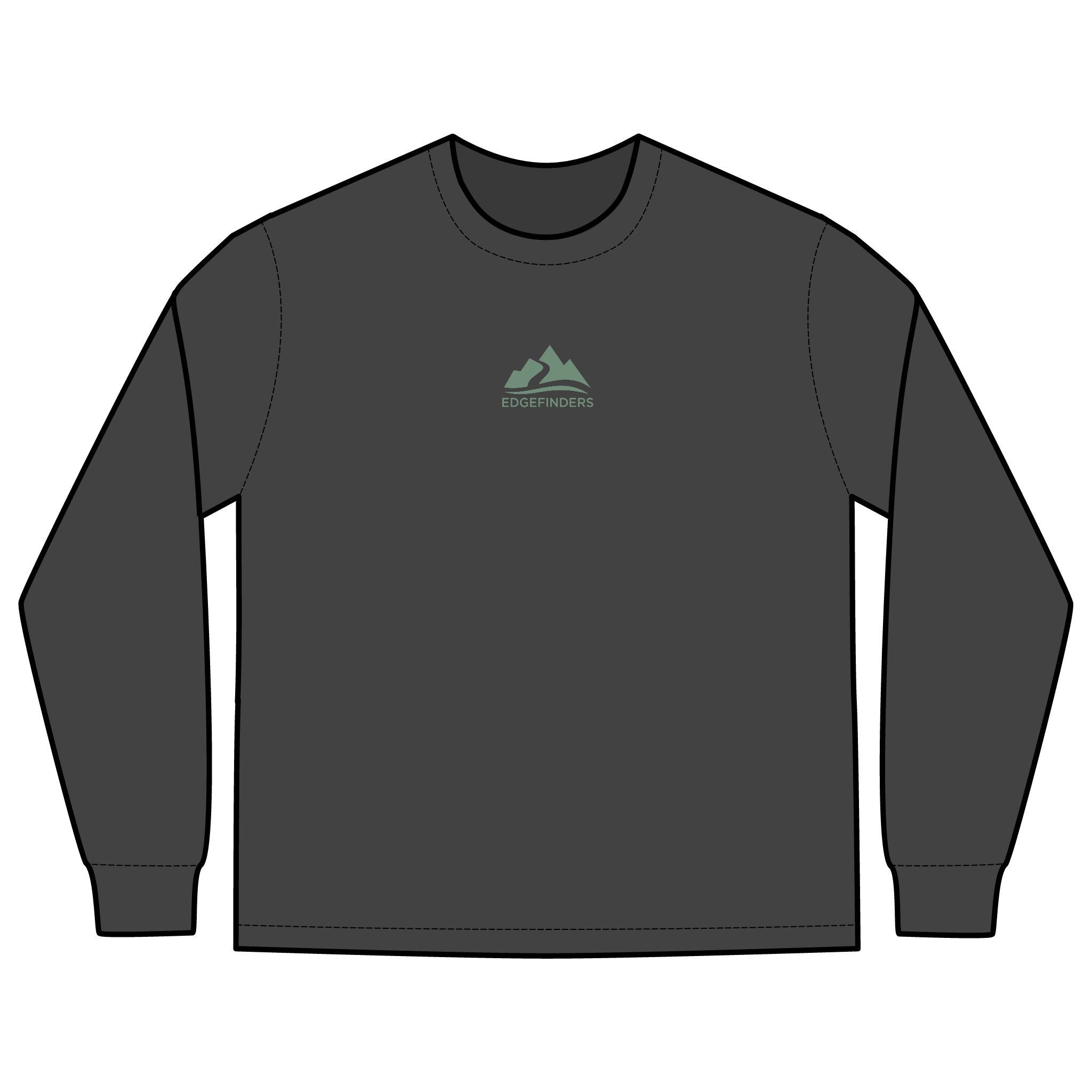 EdgeFinders Long Sleeve Faded Tee