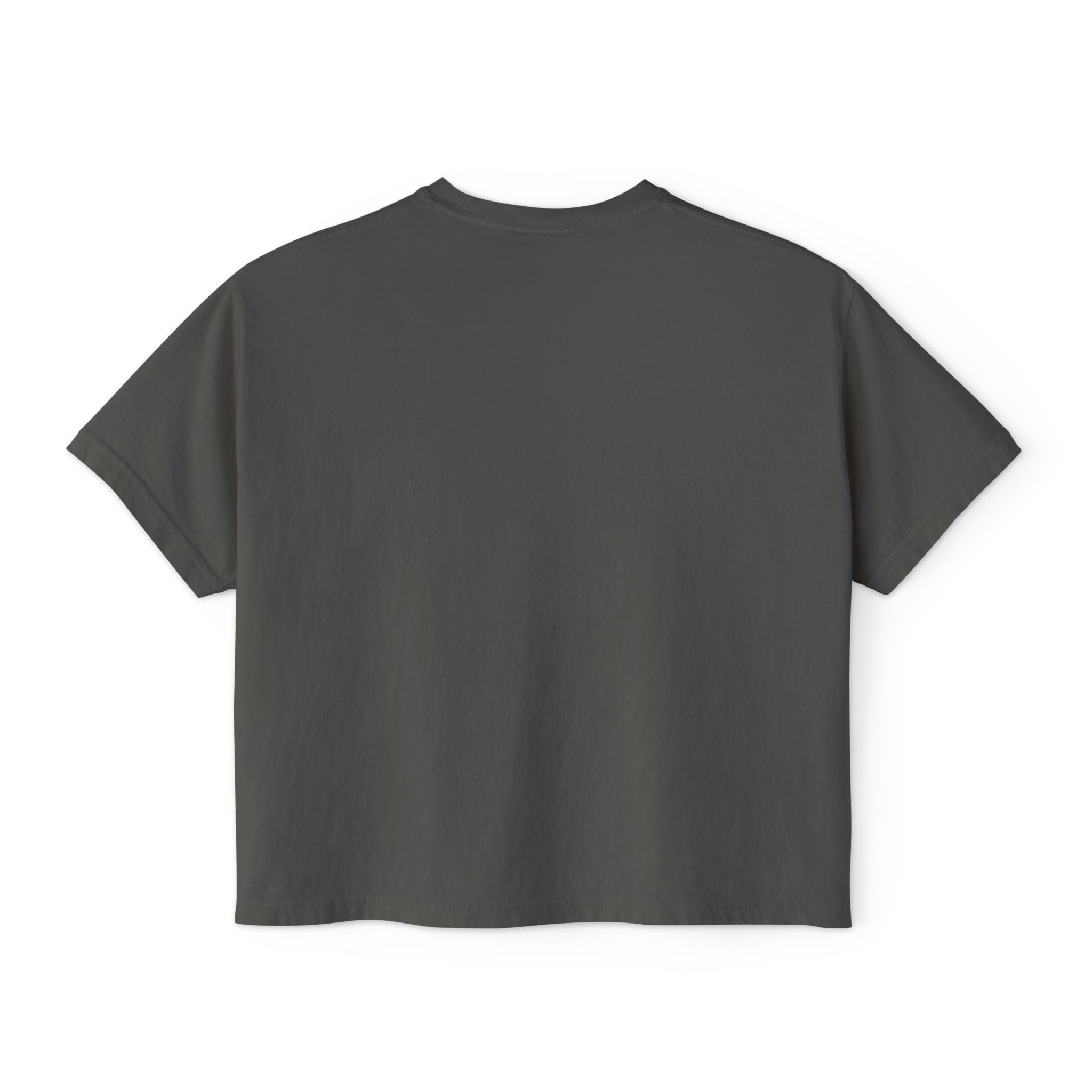 Women's Boxy Tee — Vintage Mountain Patch Tee (NAVC)