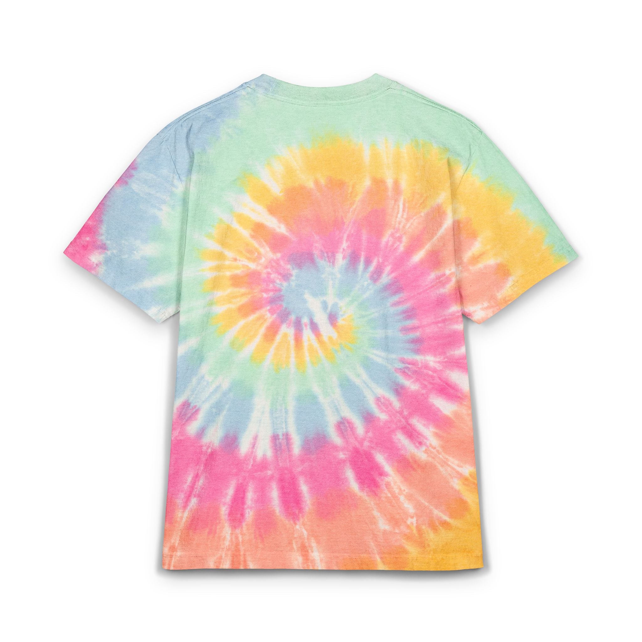 Vibrant Oversized Tie-Dye T-Shirt with Embroidered Design, Trendy Summer Fashion, Perfect for Festivals, Casual Outfits, Gift for Friends