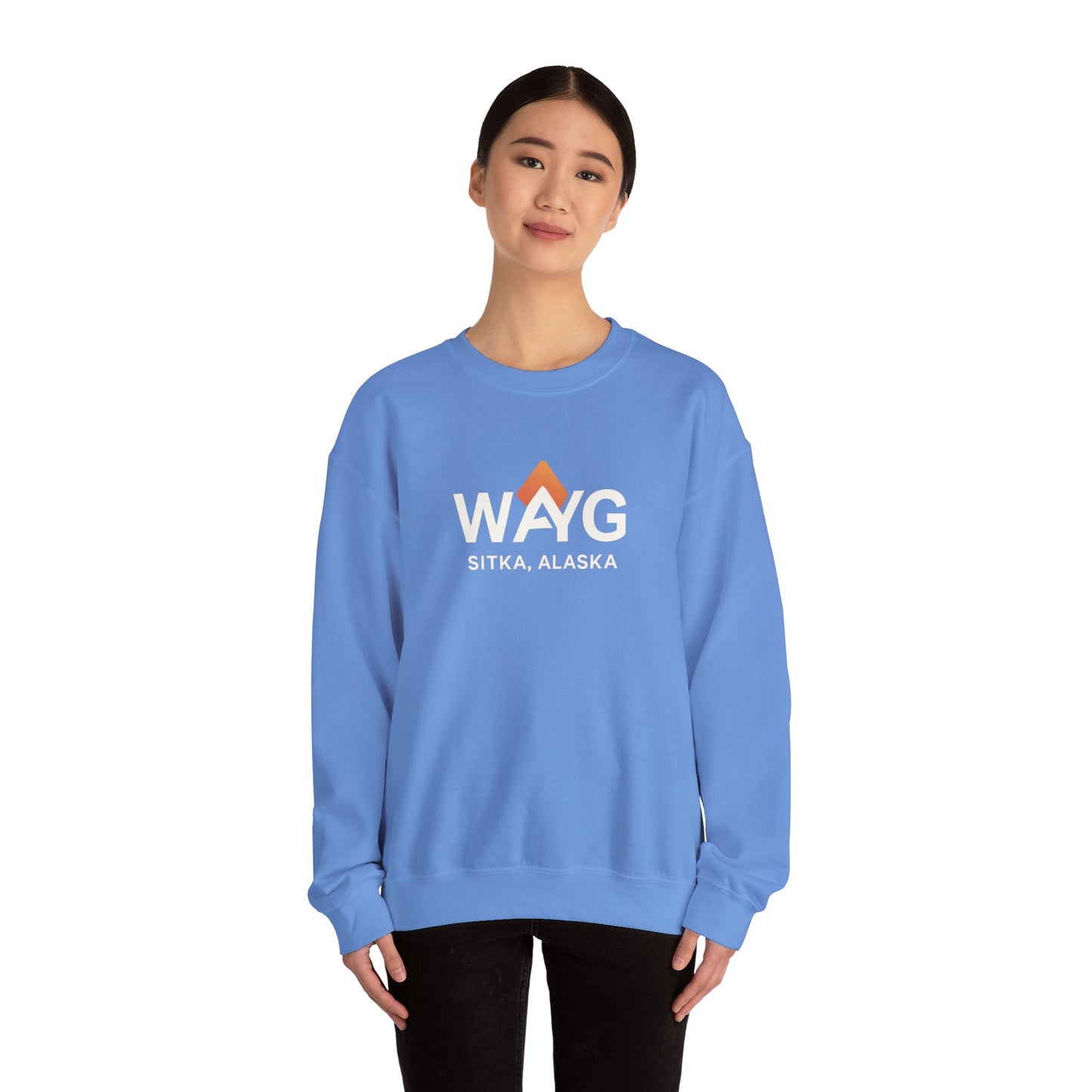 WAYG Collection-Sitka Alaska- Crewneck Sweatshirt -Unisex Pullover
