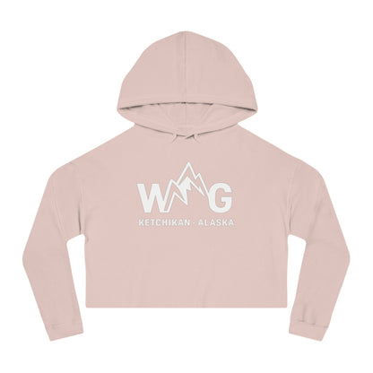 WAYG Collection- Ketchikan Alaska- Women’s Cropped Hooded Sweatshirt