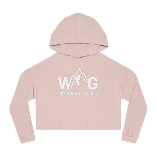 WAYG Collection- Ketchikan Alaska- Women’s Cropped Hooded Sweatshirt