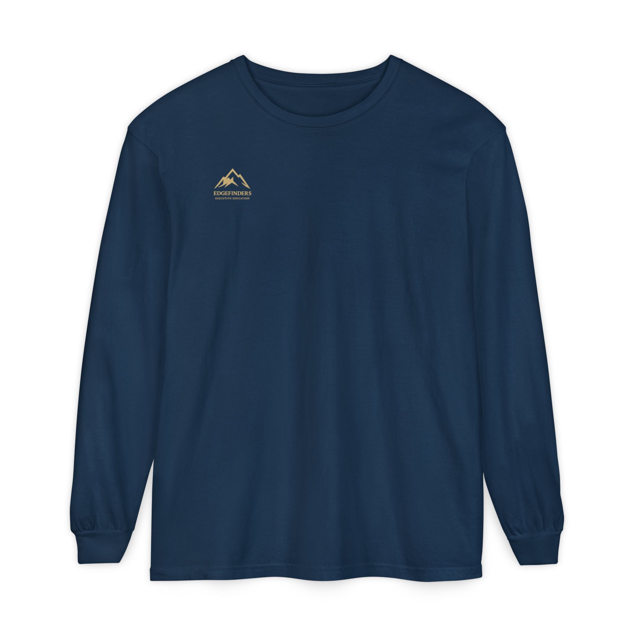 Garment-dyed Long Sleeve Tee - Casual Comfort, Unisex Style, Perfect Gift for Friends or Family, Layering Essential, Eco-friendly Tee