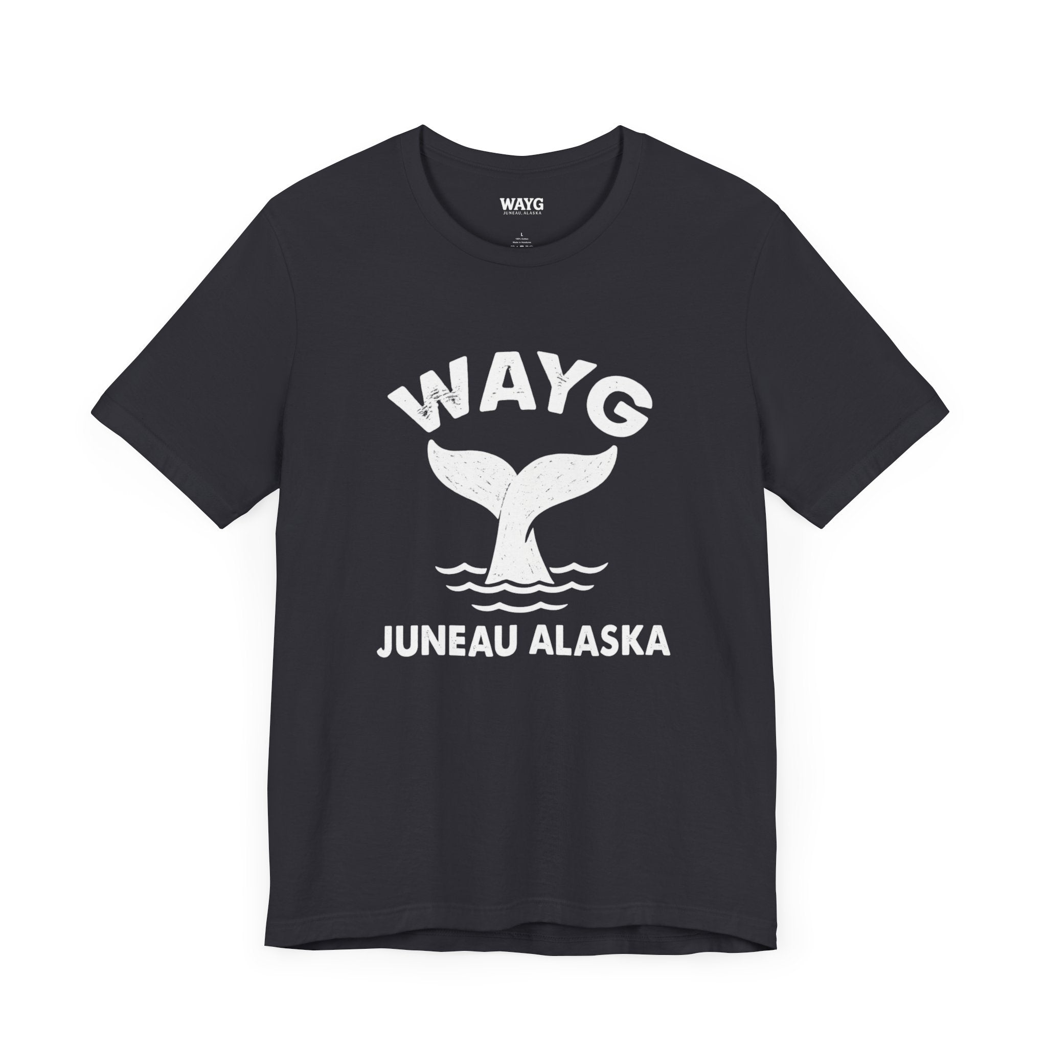 WAYG Collection- Juneau- Whale Tail Alaska Tee