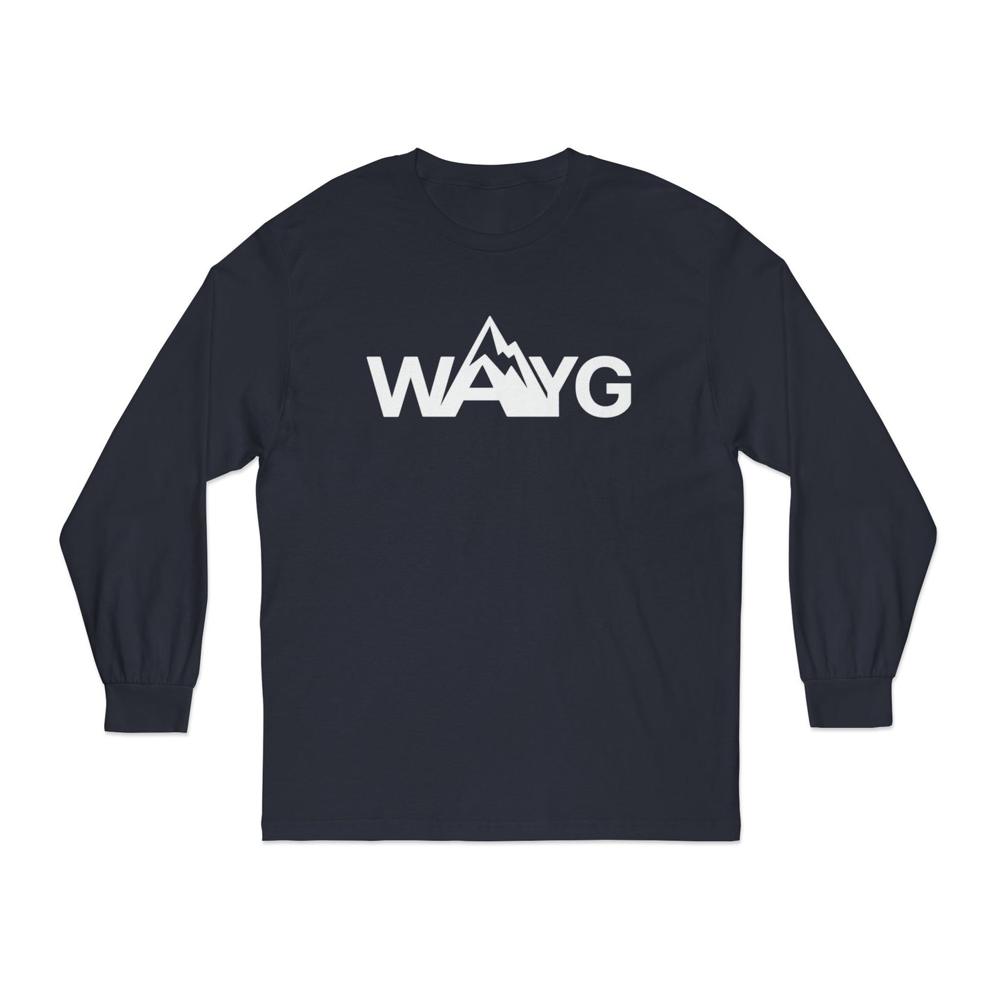 Adventure Awaits Long Sleeve T-Shirt | Unisex Mountain Tee, Gifts for Outdoor Lovers, Hiking Apparel, Casual Wear, Adventure Gear